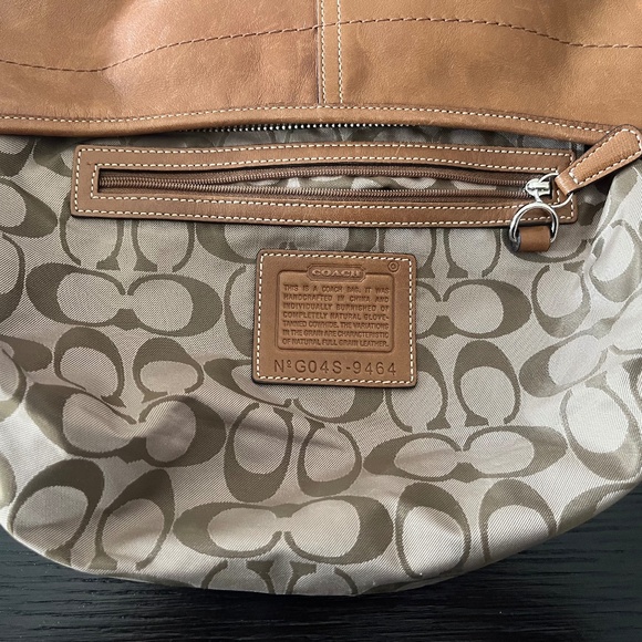 Coach Vintage Hobo Leather, Shoulder bag, Small Brown - Picture 15 of 16